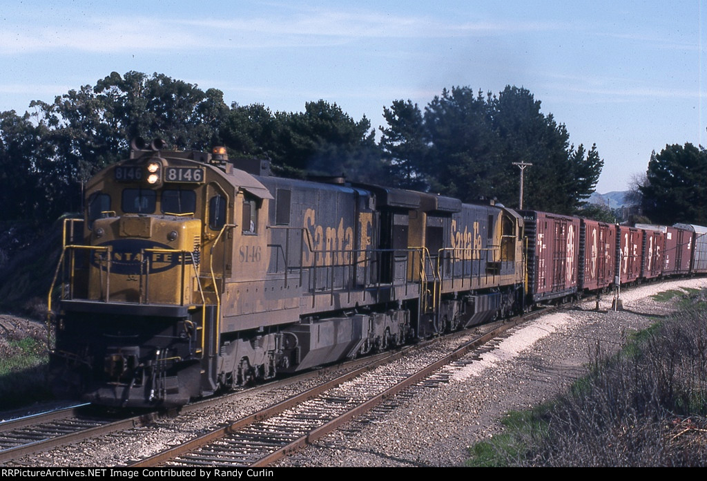 ATSF 8146 near Gately siding